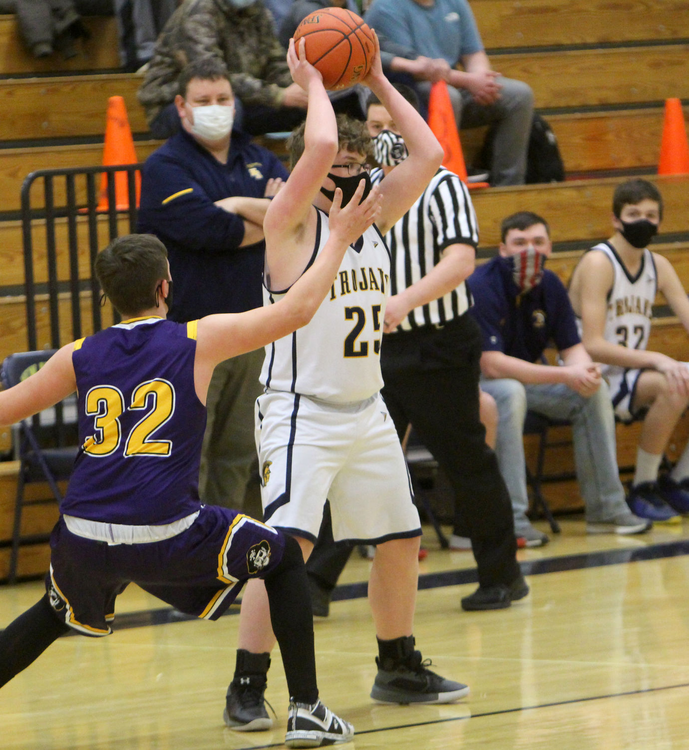 Gilman at New Auburn boys basketball 2-16-21